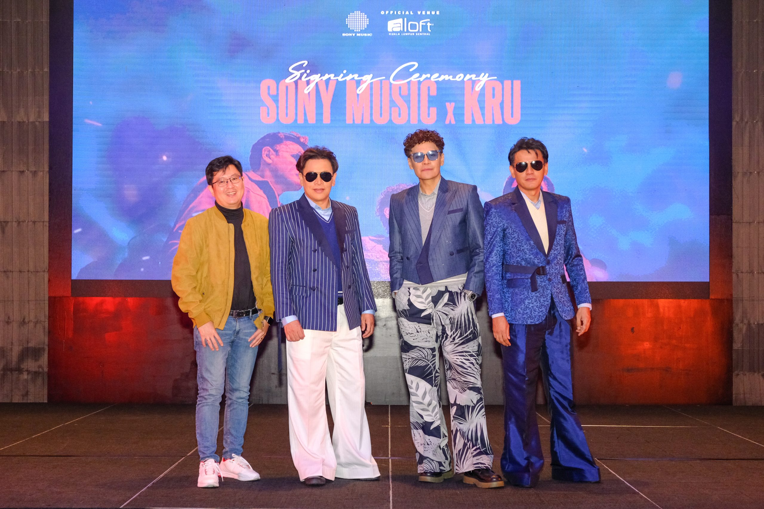 Sony Music Malaysia Kini Bekerjasama Dengan Kumpulan KRU