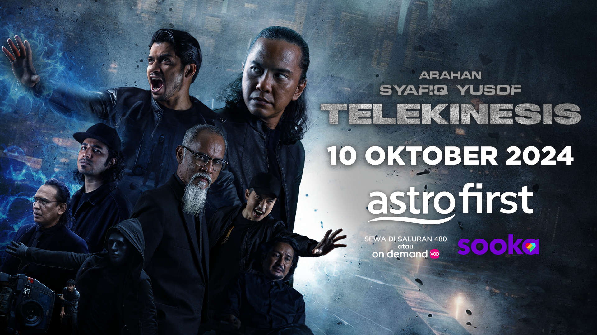 Telekinesis: Filem Aksi Hebat Syafiq Yusof Kembali
