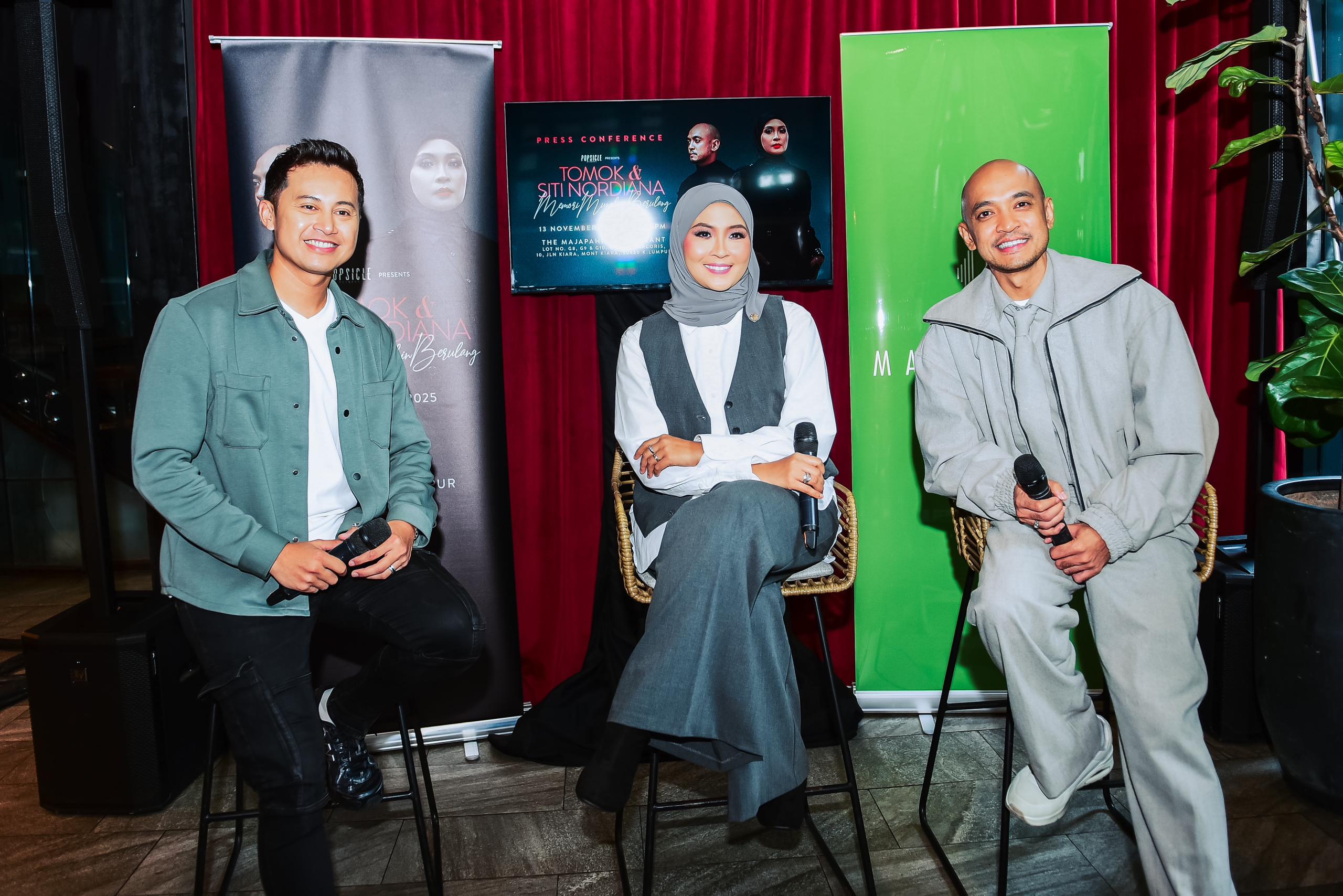 Tomok dan Siti Nordiana Bersatu Dalam Konsert Memori Mungkin Berulang!