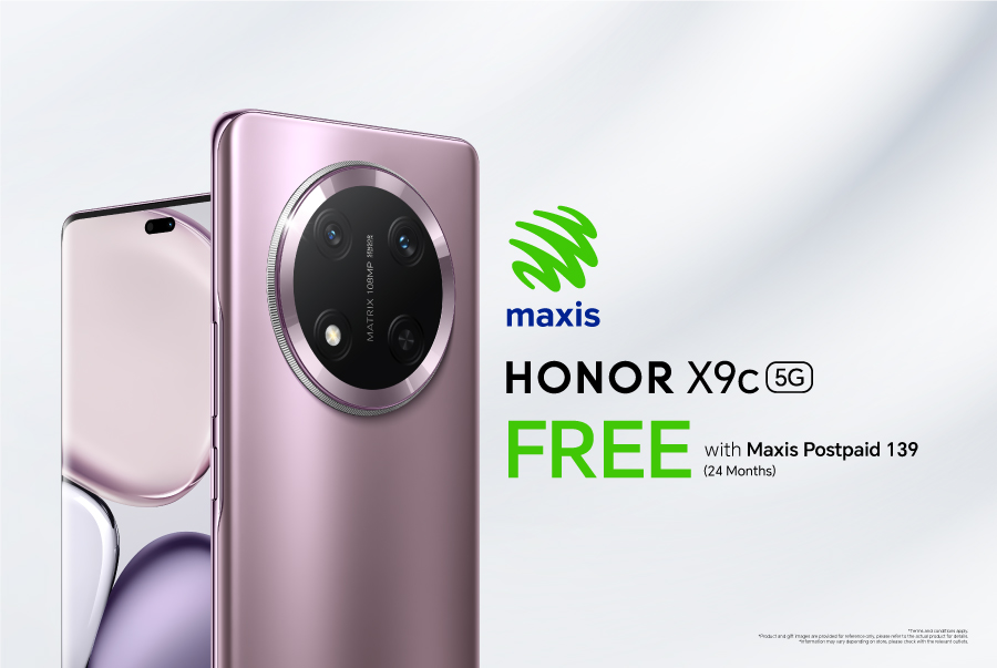 Telefon Pintar Kukuh dengan Tawaran Pascabayar PERCUMA oleh HONOR X9c 5G
