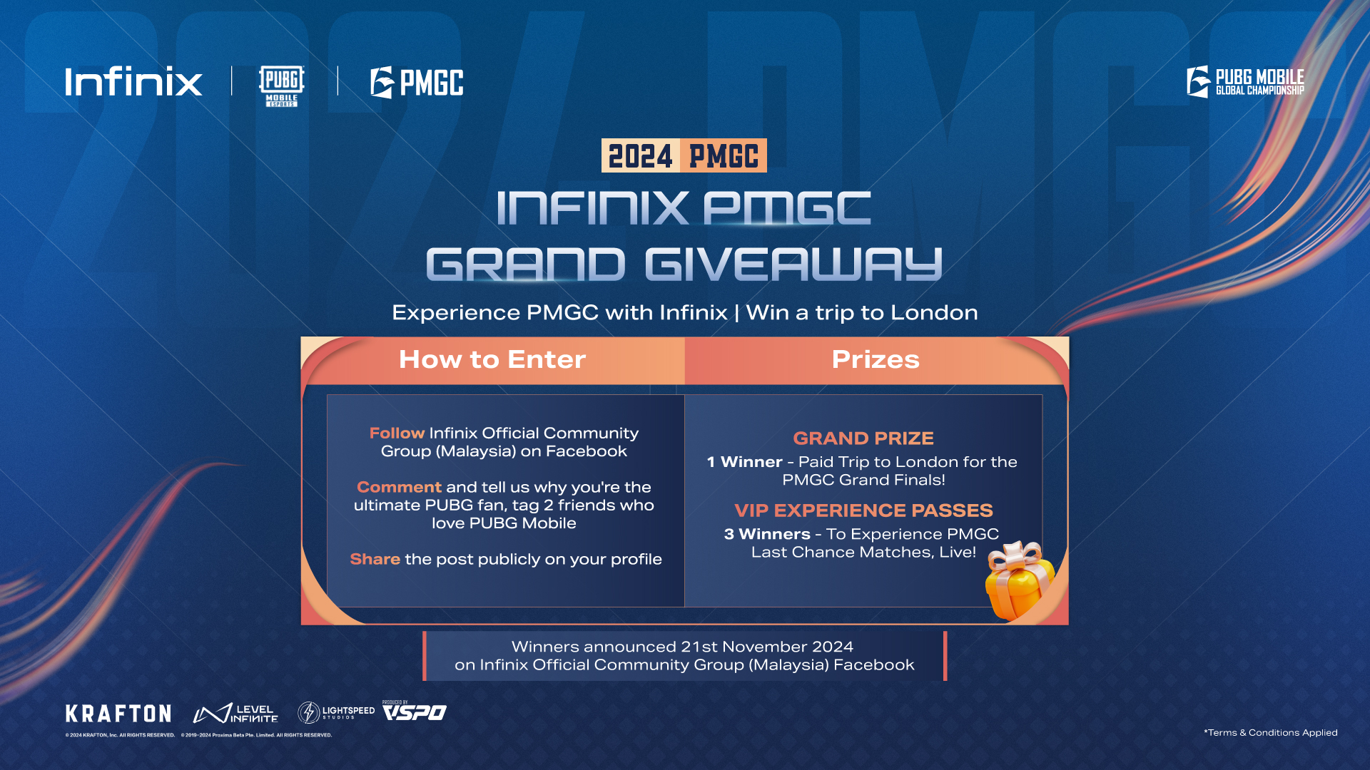 Infinix PMGC Grand Giveaway: Experience the Ultimate PUBG Showdown Live!