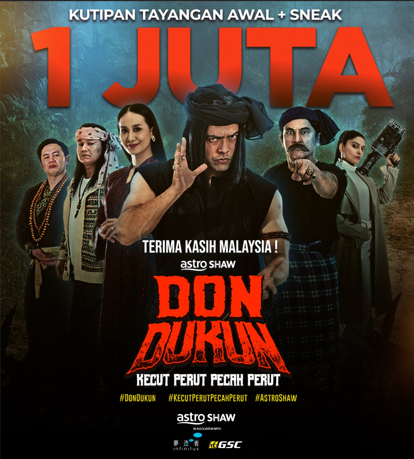 “Don Dukun” Catat Kutipan RM1 Juta pada Hari Pertama Tayangan!