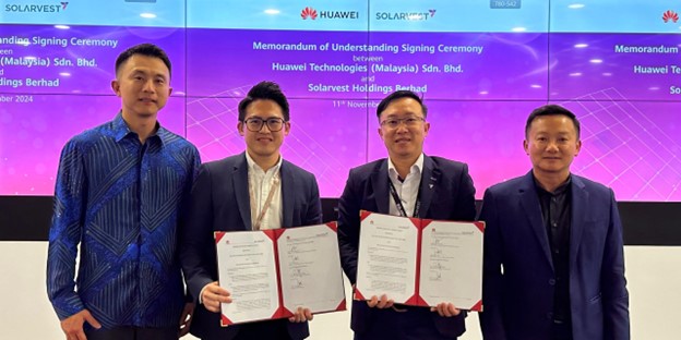 Solarvest and Huawei Malaysia Team Up for Solar and Energy Storage Innovation