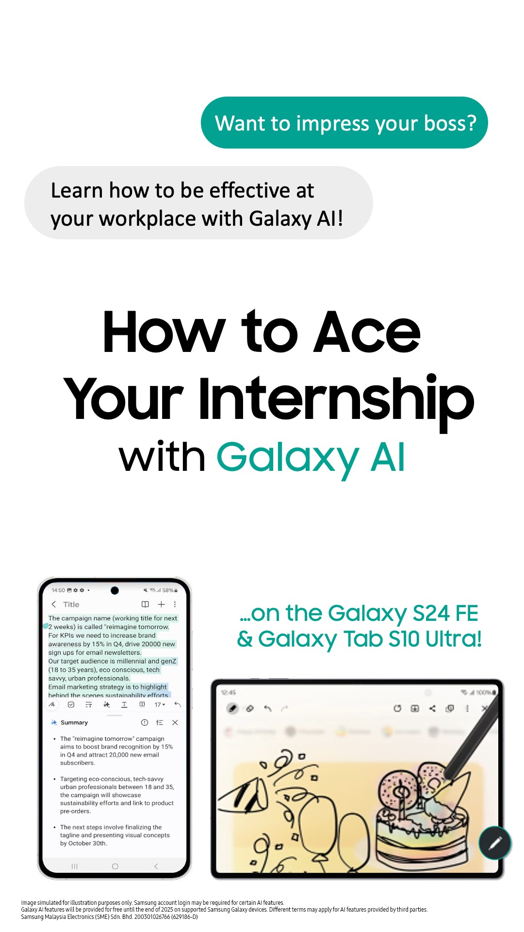 Boost Your Internship Success with Galaxy AI: Work Smarter, Not Harder