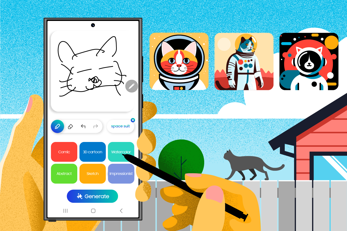 Unleash Your Creativity with the Next Generation of Galaxy AI