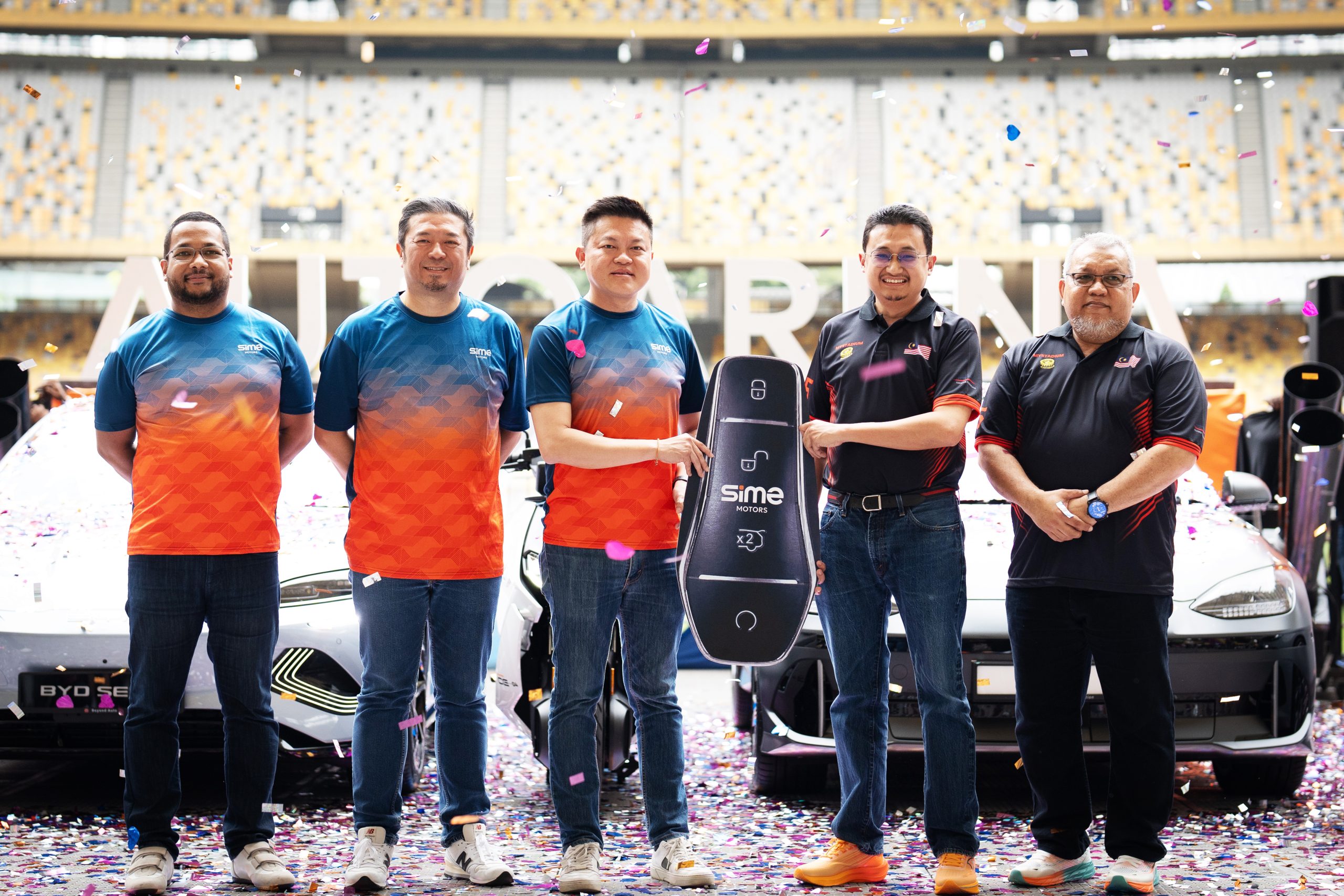 Sime Motors & Perbadanan Stadium Malaysia Bergabung Untuk Perkenalkan Kenderaan Elektrik di AutoArena