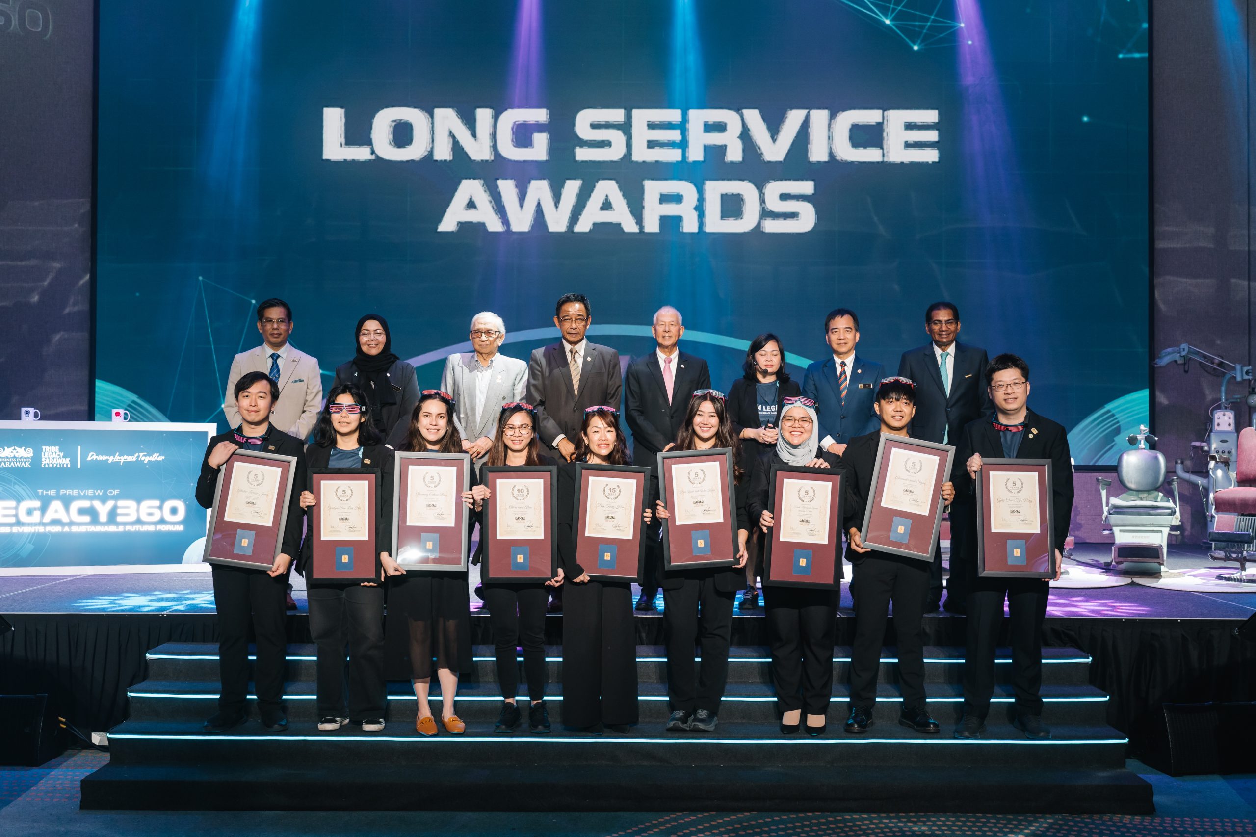 Long Service Appreciation: 9 Sarawak Staff Recognized for Their Dedication