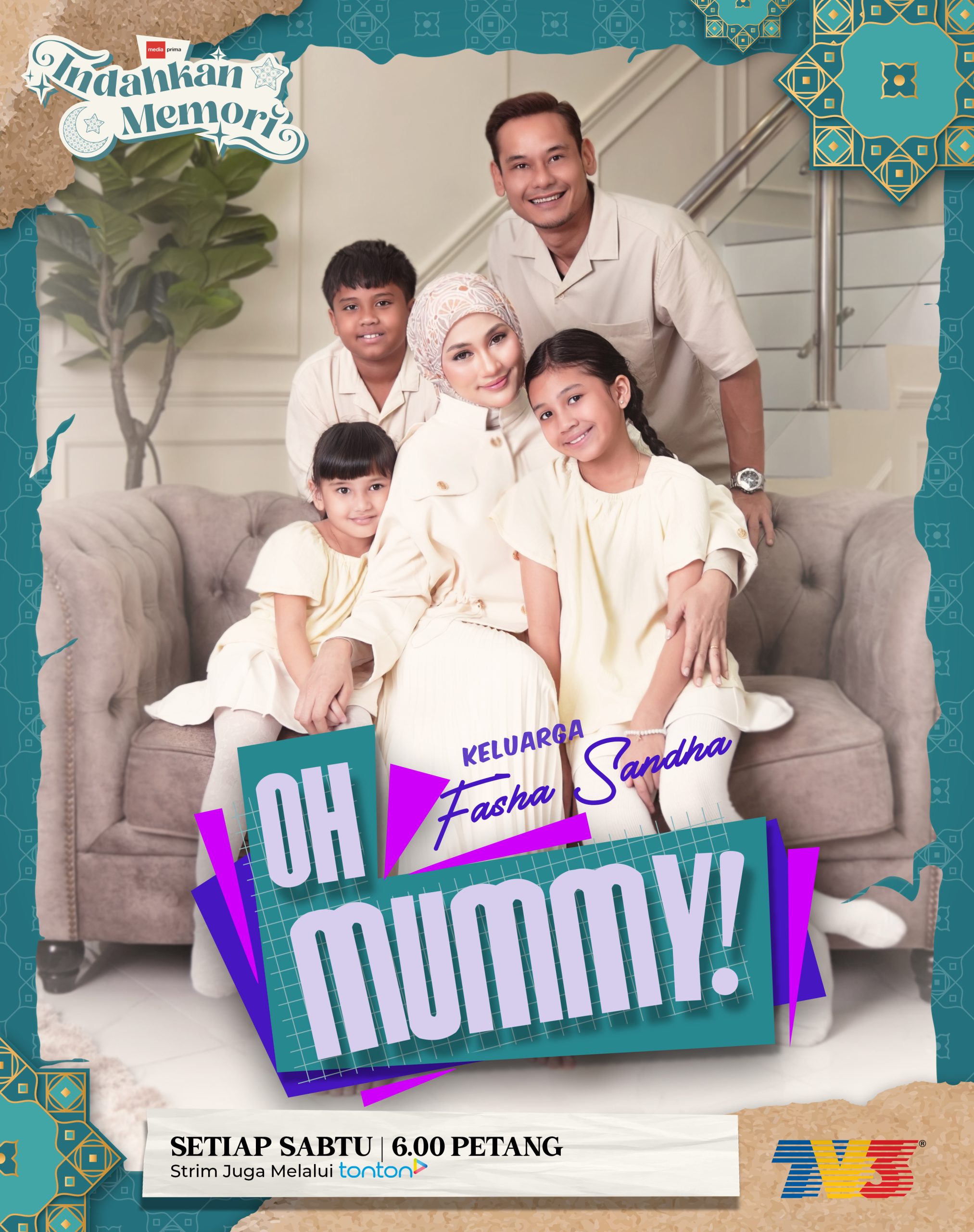 Oh Mummy!: Fasha Sandha Kongsi Kisah Kehidupan Sebagai Ibu dalam Program Istimewa di TV3