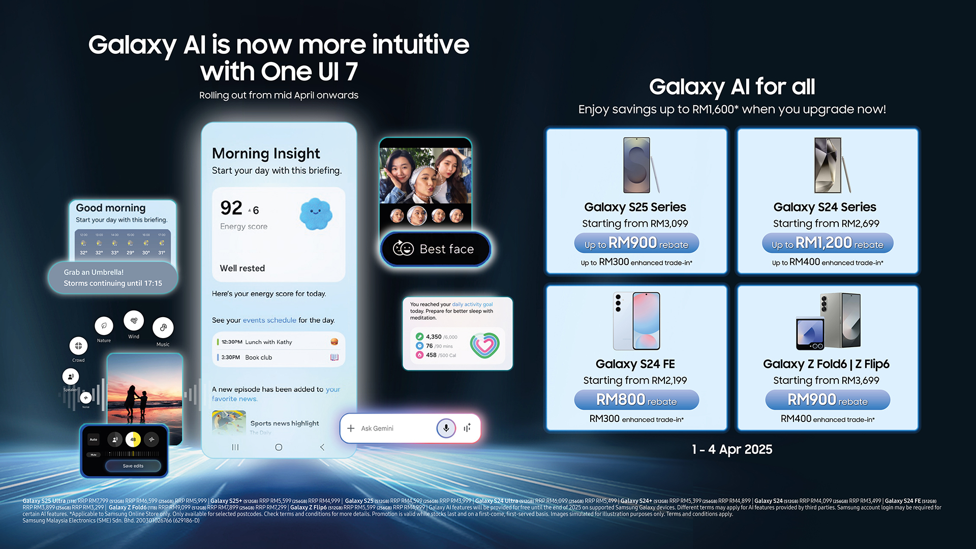 Limited-Time Deal: Grab Your Galaxy AI with Rebates Up to RM1,600!