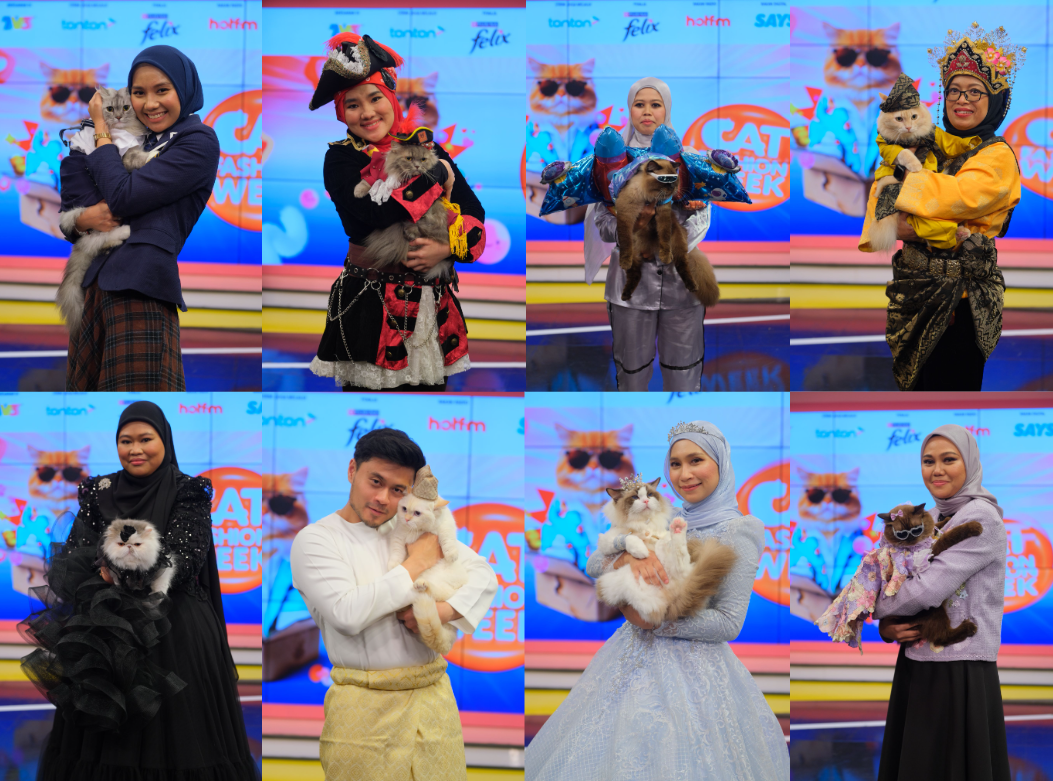 Top 8 Cat Fashion Week Diumum: Siapakah ‘Meow-del’ Paling Bergaya Malaysia?