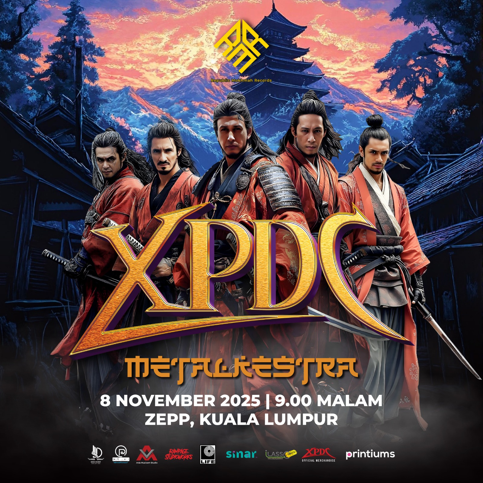 Konsert XPDC Metalkestra: Ledakan Rock 8 November di Zepp KL!