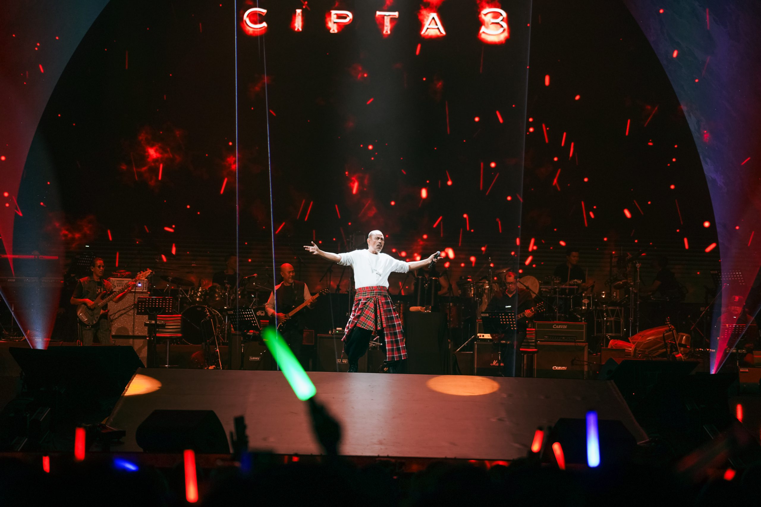 Cipta 3: Dato’ M. N46ir Gegarkan Axiata Arena dengan Malam Rock Bersejarah