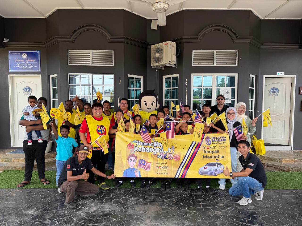 Maxim E-Hailing Raikan Merdeka 2025 Bersama Komuniti Tempatan