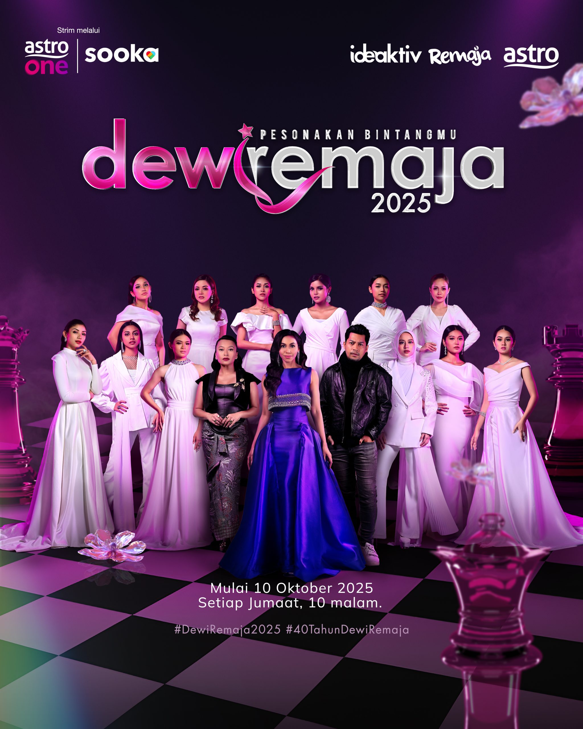 Finalis Dewi Remaja 2025: 12 Pesona Baharu Siap Rebut Takhta