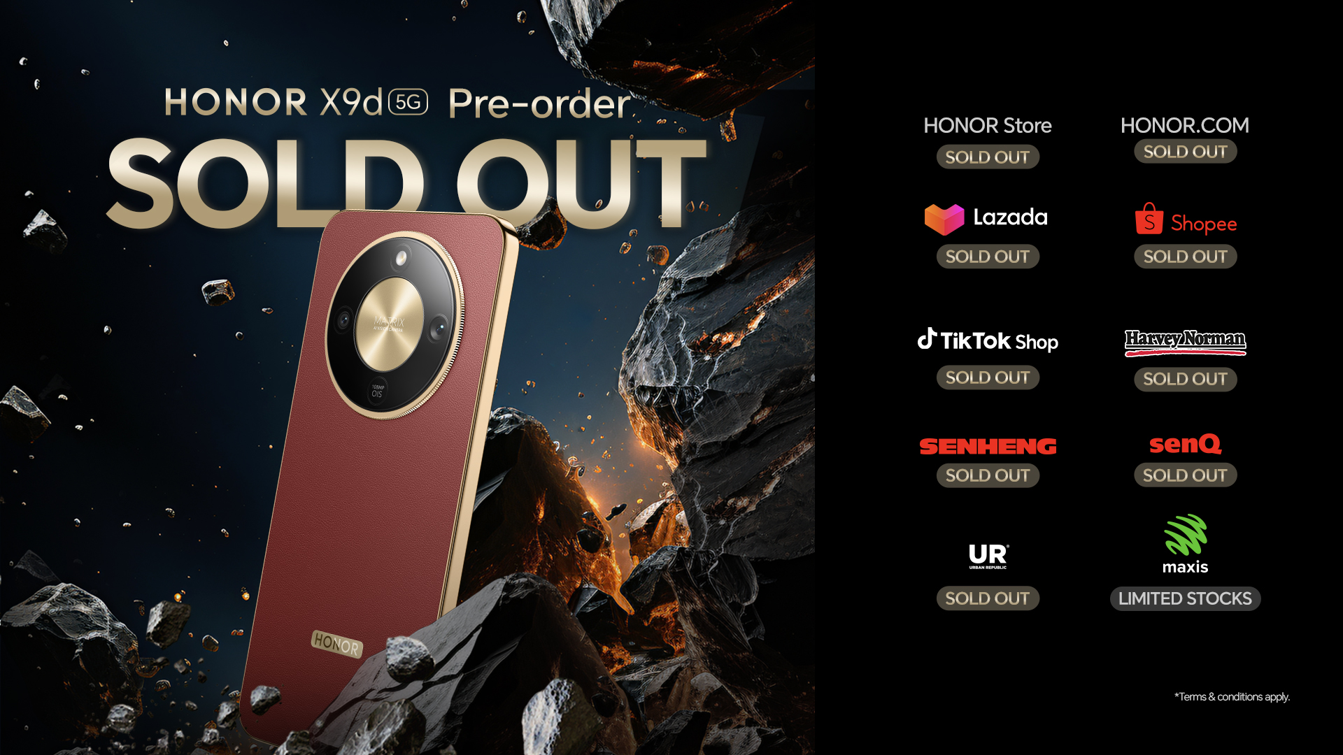 HONOR X9d 5G Pre-orders Sold Out Before Launch – Official Sales Start 10 October