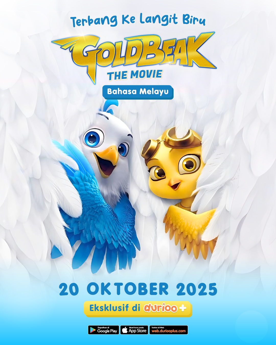 Durioo+ Umum Tayangan Eksklusif Goldbeak The Movie, Tawar Movie Pack Hanya RM10 Sebulan