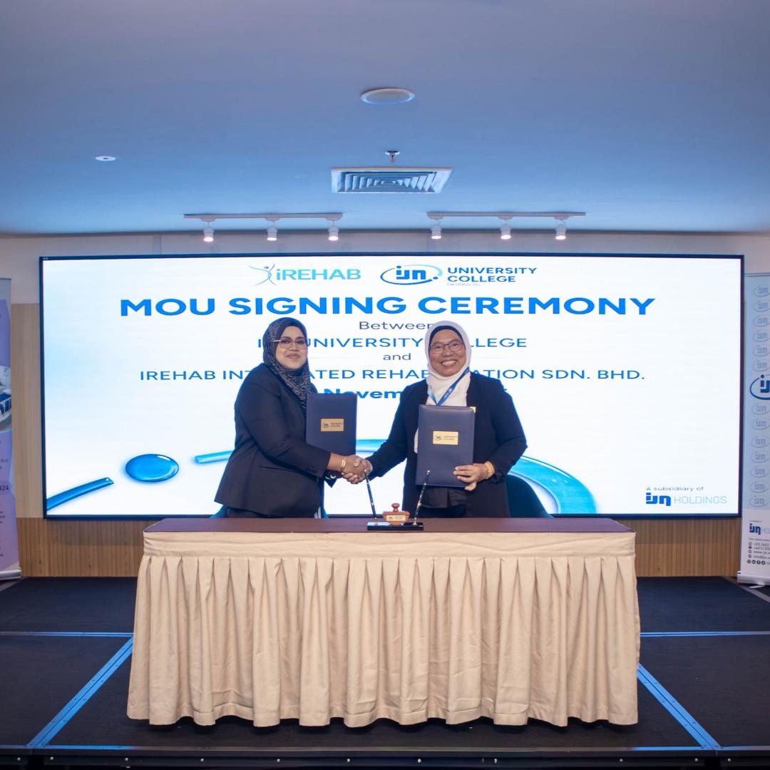 IJN University College Teams Up with iRehab to Strengthen Professional Development and Career Opportunities for Students