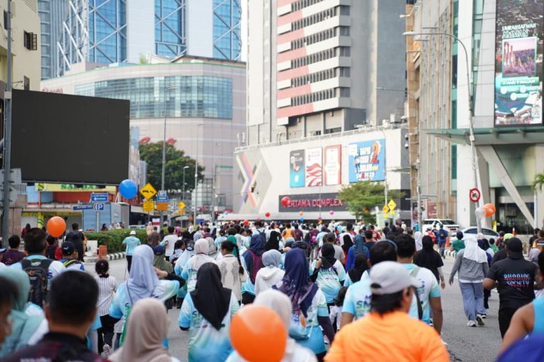 Dari Flag off sampai ke garisan penamat – semuanya penuh semangat dan senyuman!