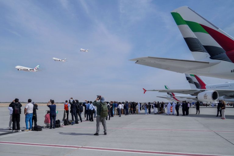 Emirates caps off Dubai Airshow 2025.