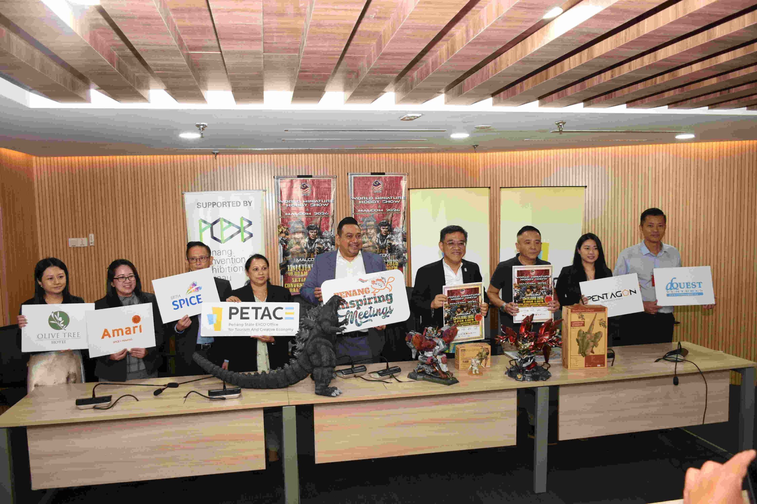 World Miniature Hobby Show (WMHS) & Malaysia Competition (MALCOM) to Elevate Penang as an International Center for Miniature Art and Creativity