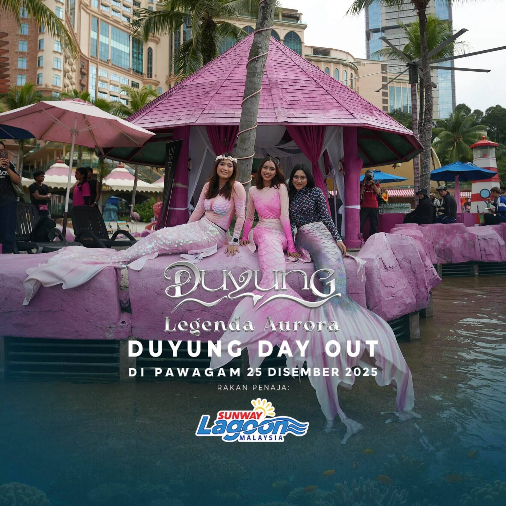 DUYUNG DAY OUT BAWA PENGALAMAN DUNIA DUYUNG TERUS KE PEMINAT DI SUNWAY LAGOON!