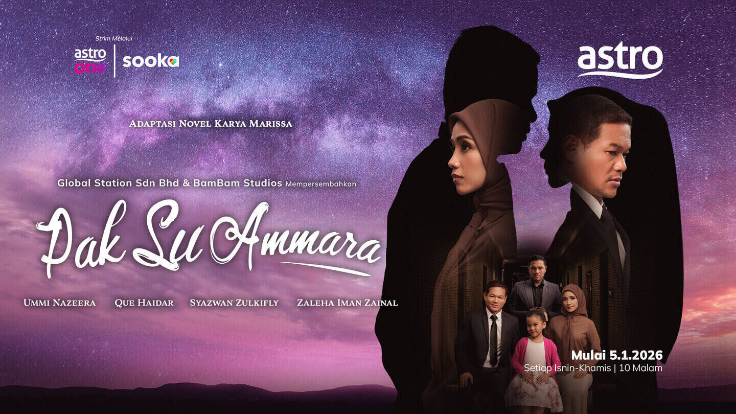 Que Haidar Kembali Berlakon dalam Drama Siri Selepas 16 Tahun, Bukan Jamilah Tetapi Pak Su Ammara