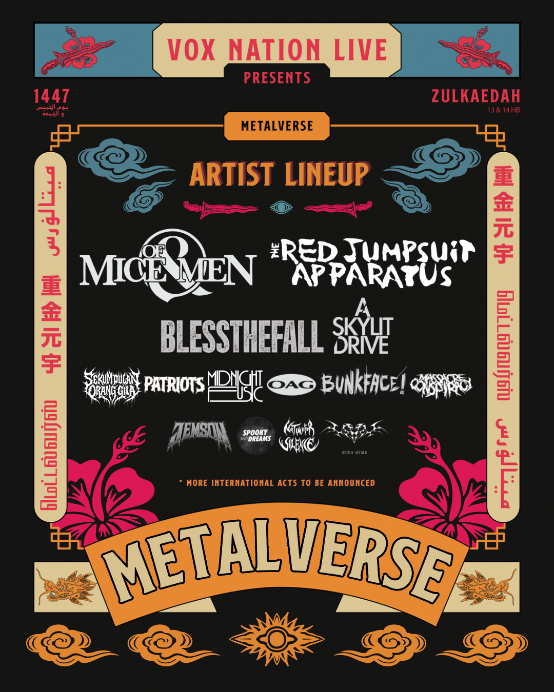 Metalverse Gegarkan Kuala Lumpur April Ini, Satukan Komuniti Metal & Punk Dalam Festival Dua Hari
