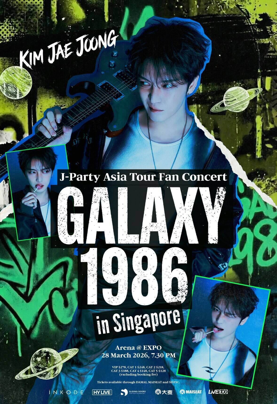 2026 KIM JAE JOONG J-Party Asia Tour Fan Concert “GALAXY 1986” – Singapore Edition