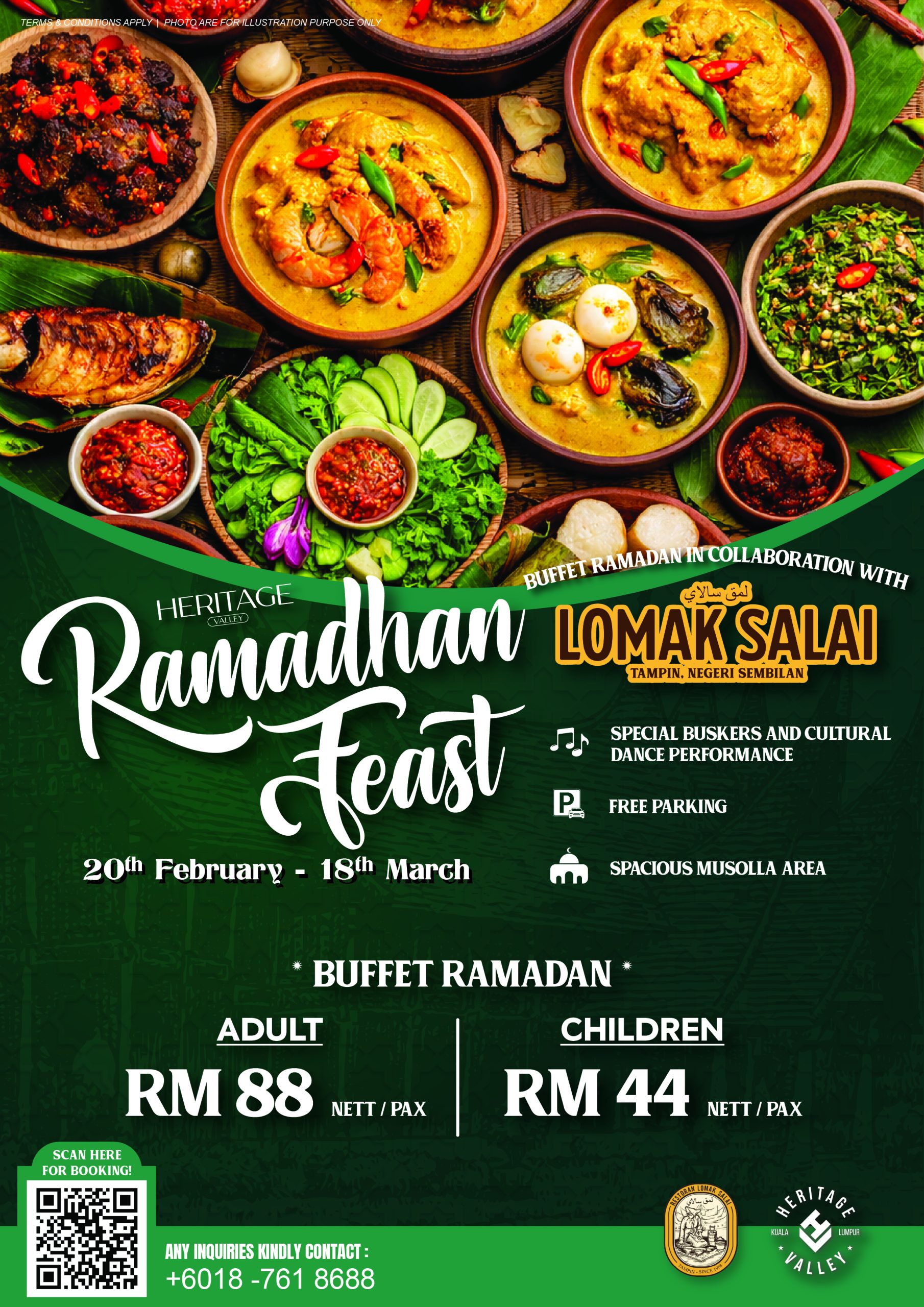 Heritage Valley KL Lancar Buffet Ramadhan Serba Tradisional dan Moden dari RM44