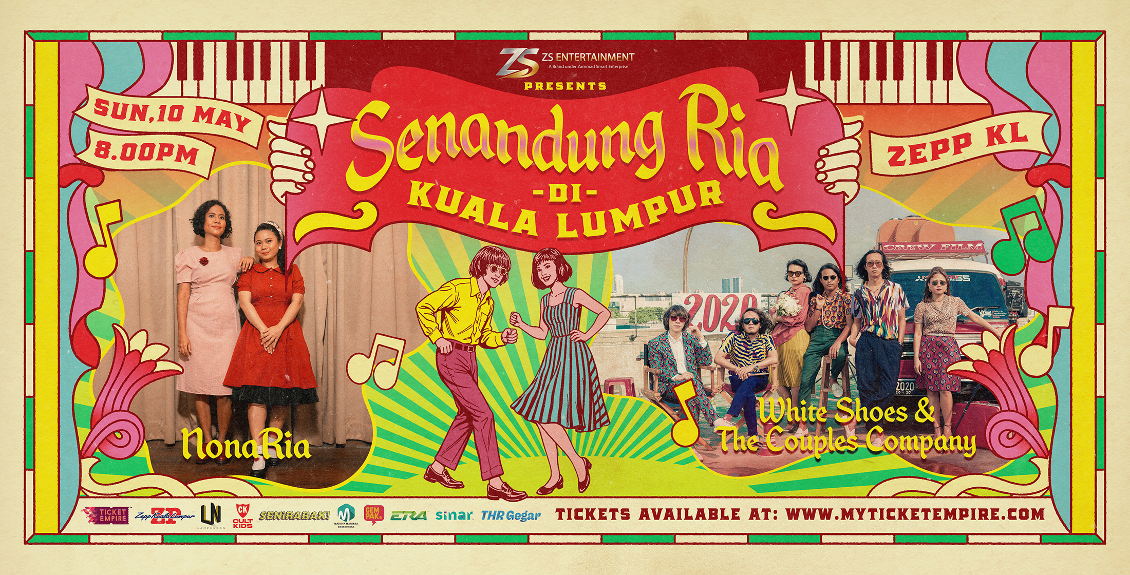 Satu Malam Eksklusif di KL: Senandung Ria Bersama White Shoes & The Couples Company dan NonaRia