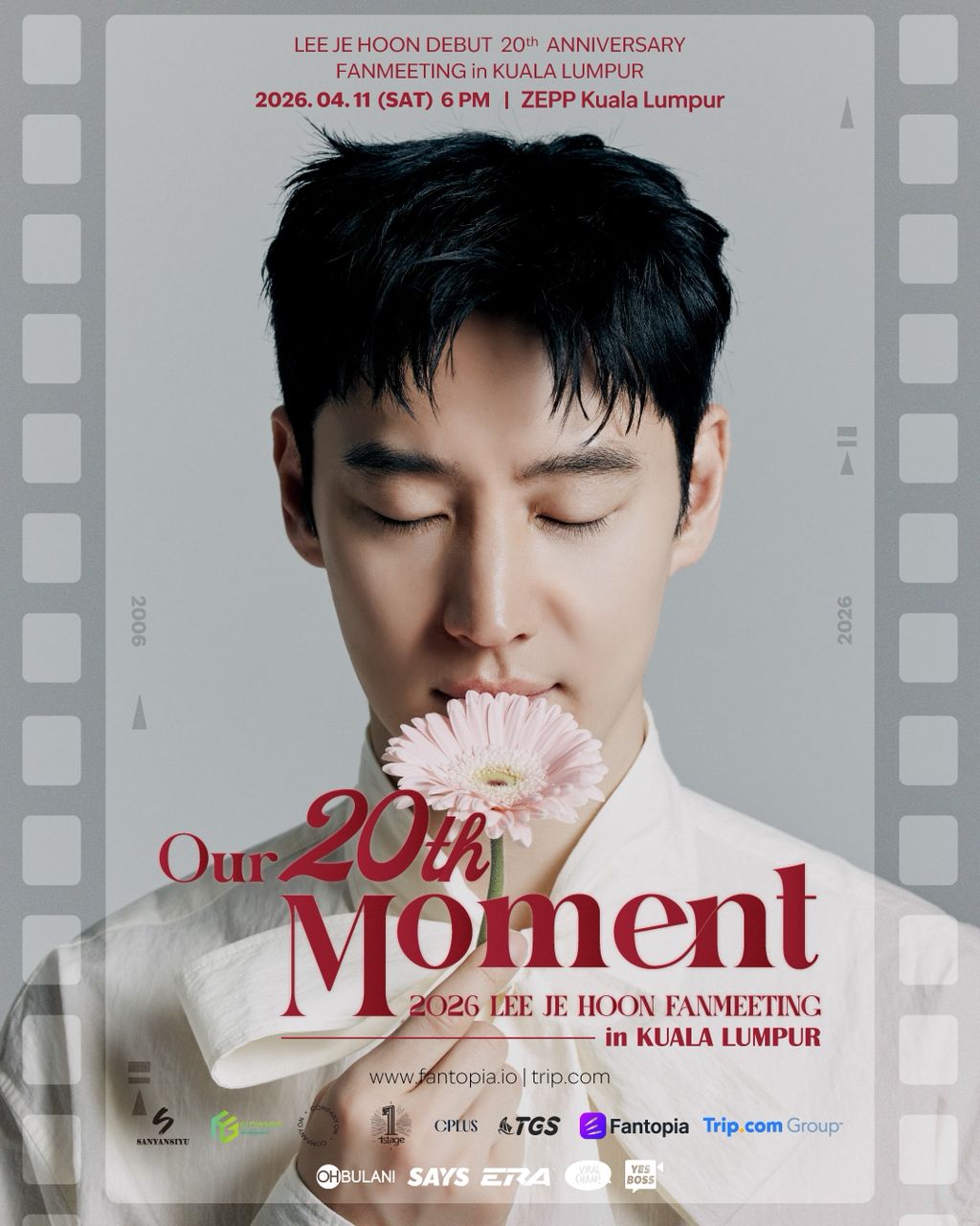 Ulang Tahun Ke-20 Karier Seni, Lee Je Hoon Kunjungi Malaysia untuk Fan Meeting