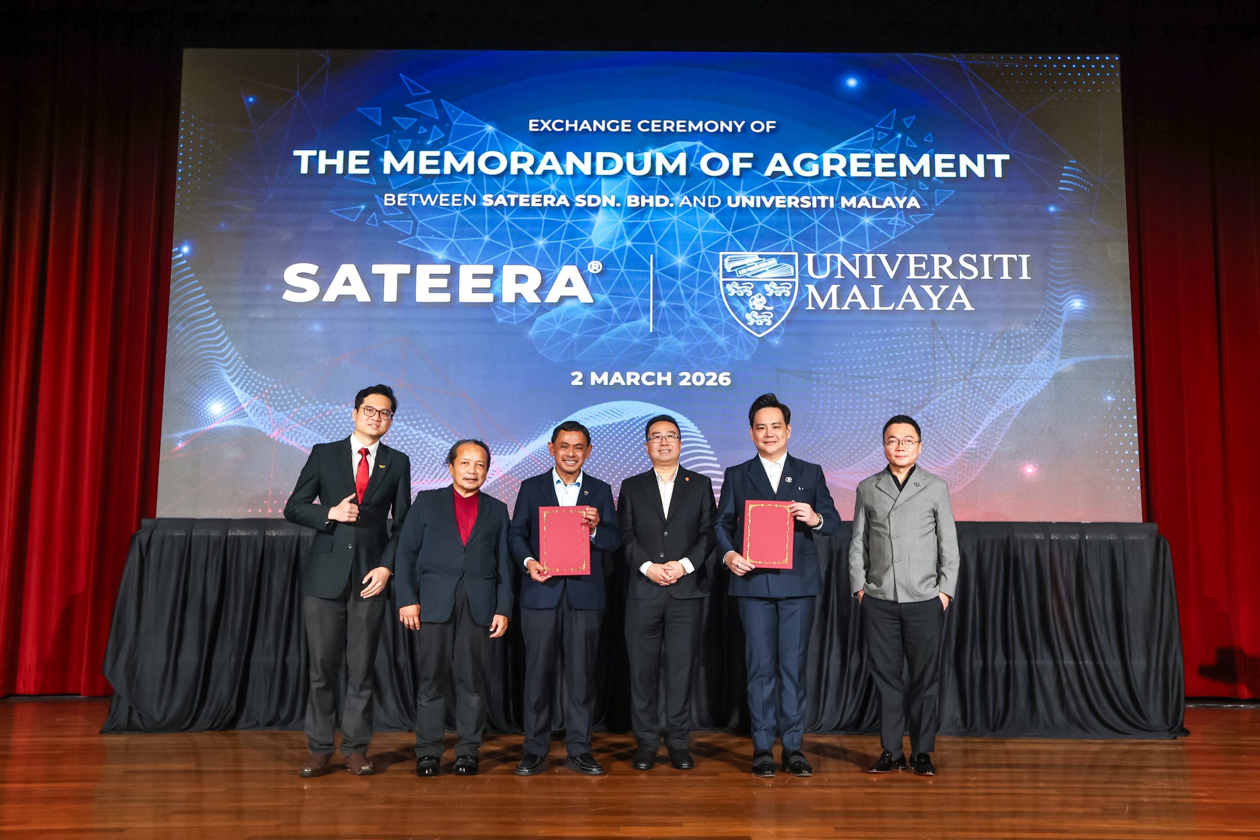 Universiti Malaya and SATEERA® Formalise Research Partnership in Ceremony Witnessed by MOSTI Minister
