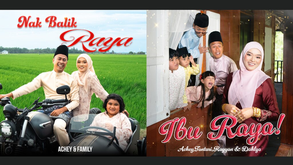 Achey Meriahkan Syawal Dengan Dua Lagu Raya Baharu, “Nak Balik Raya” dan “Ibu Raya”