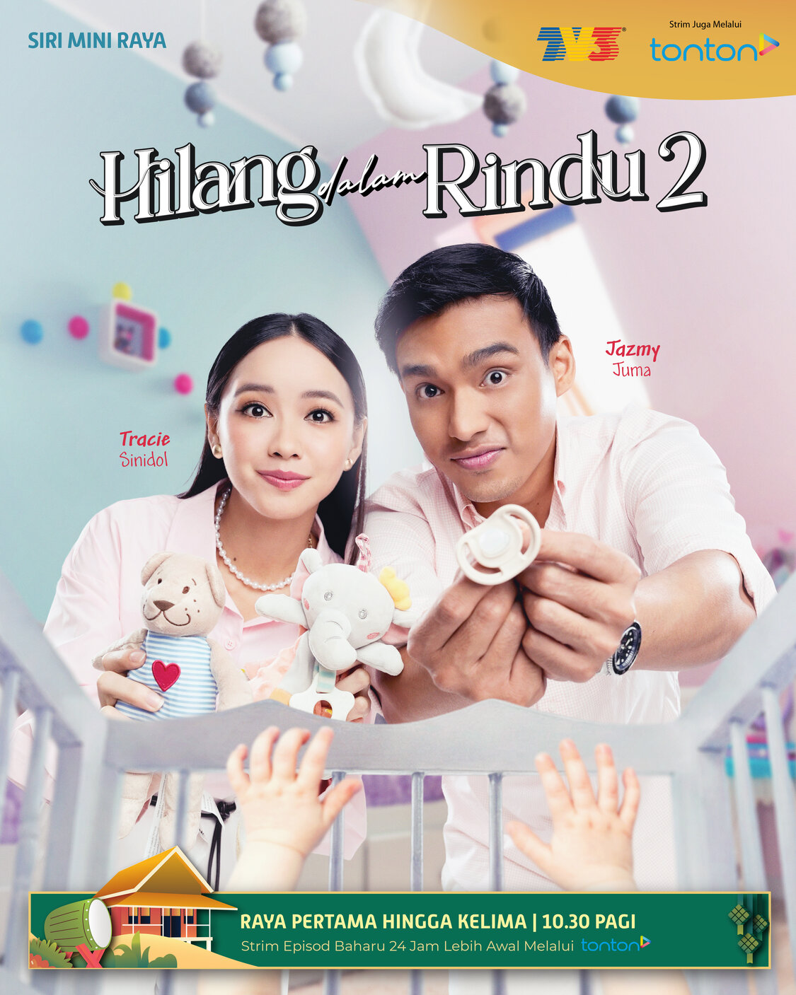 ‘Hilang Dalam Rindu 2’ Kembali Dengan Kisah Emosi, Jazmy & Tracie Hadapi Cabaran Kehidupan Berkeluarga