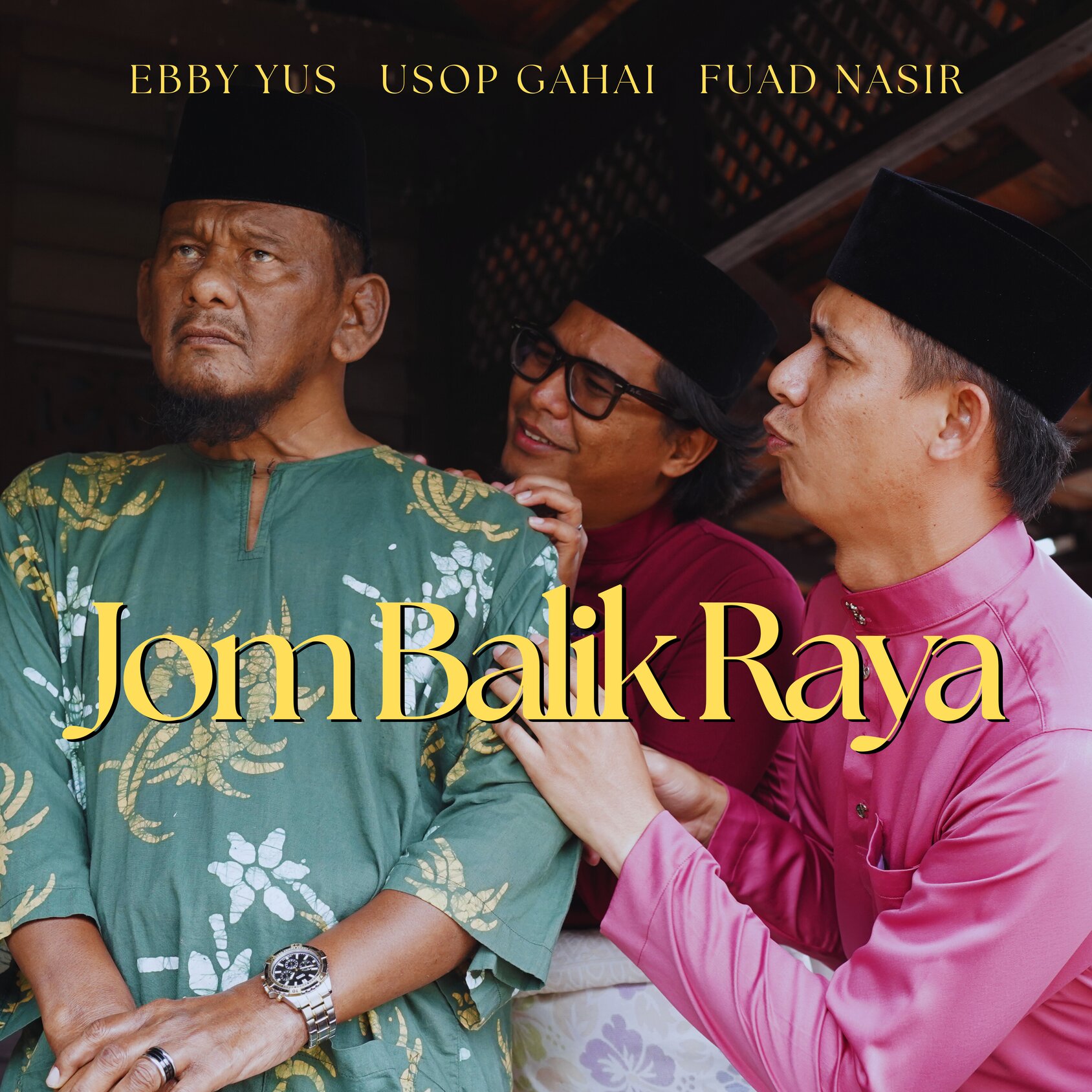 “Jom Balik Raya” Tampilkan Loghat Negeri Sembilan Gandingan Ebby Yus, Usop Gahai dan Fuad Nasir