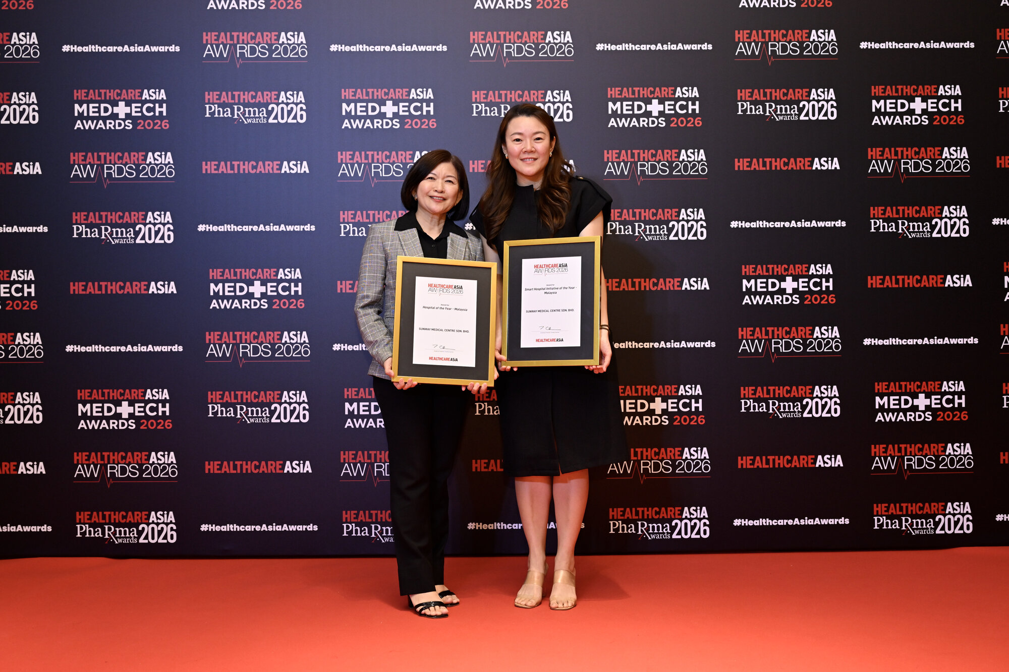 Sunway Medical Centre, Sunway City Wins Malaysia’s Hospital of the Year for Fifth Year in a Row at Healthcare Asia Awards 2026
