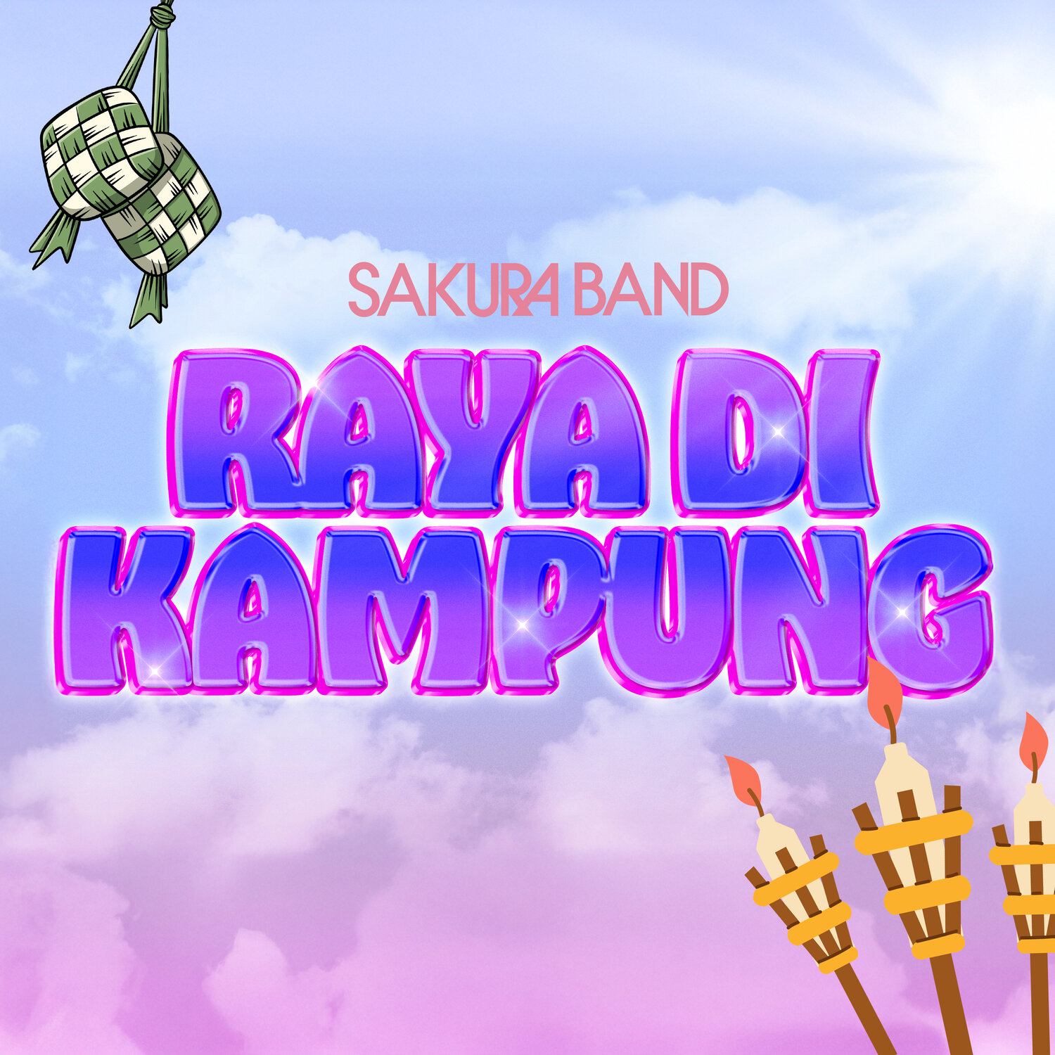 Sakura Band Realisasikan Impian Dengan Single Raya Pertama “Raya Di Kampung”