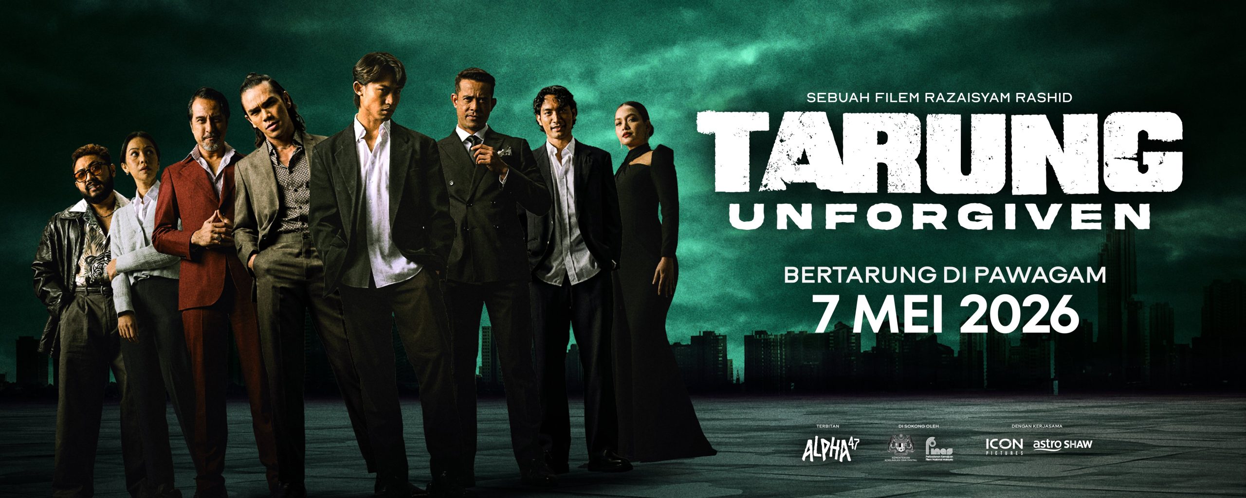 ‘TARUNG: UNFORGIVEN’ SATUKAN BARISAN PELAKON HEBAT, TAYANG DI PAWAGAM MULAI 7 MEI 2026