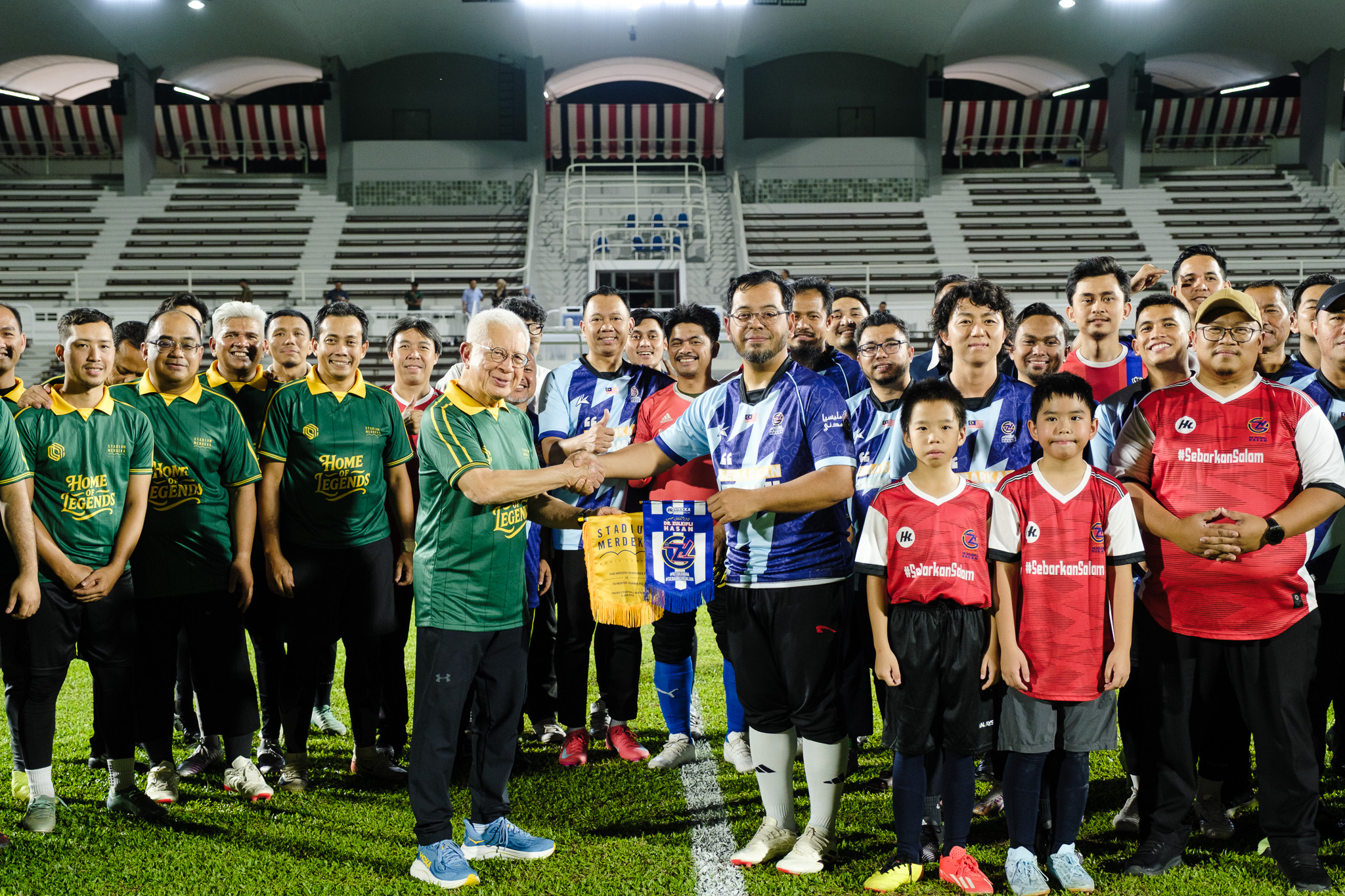 PNB Merdeka Ventures Anjur Perlawanan Persahabatan Bersama JPM (Hal Ehwal Agama) di Stadium Merdeka