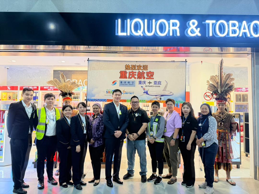 New Direct Flight Connects Chongqing to Kota Kinabalu