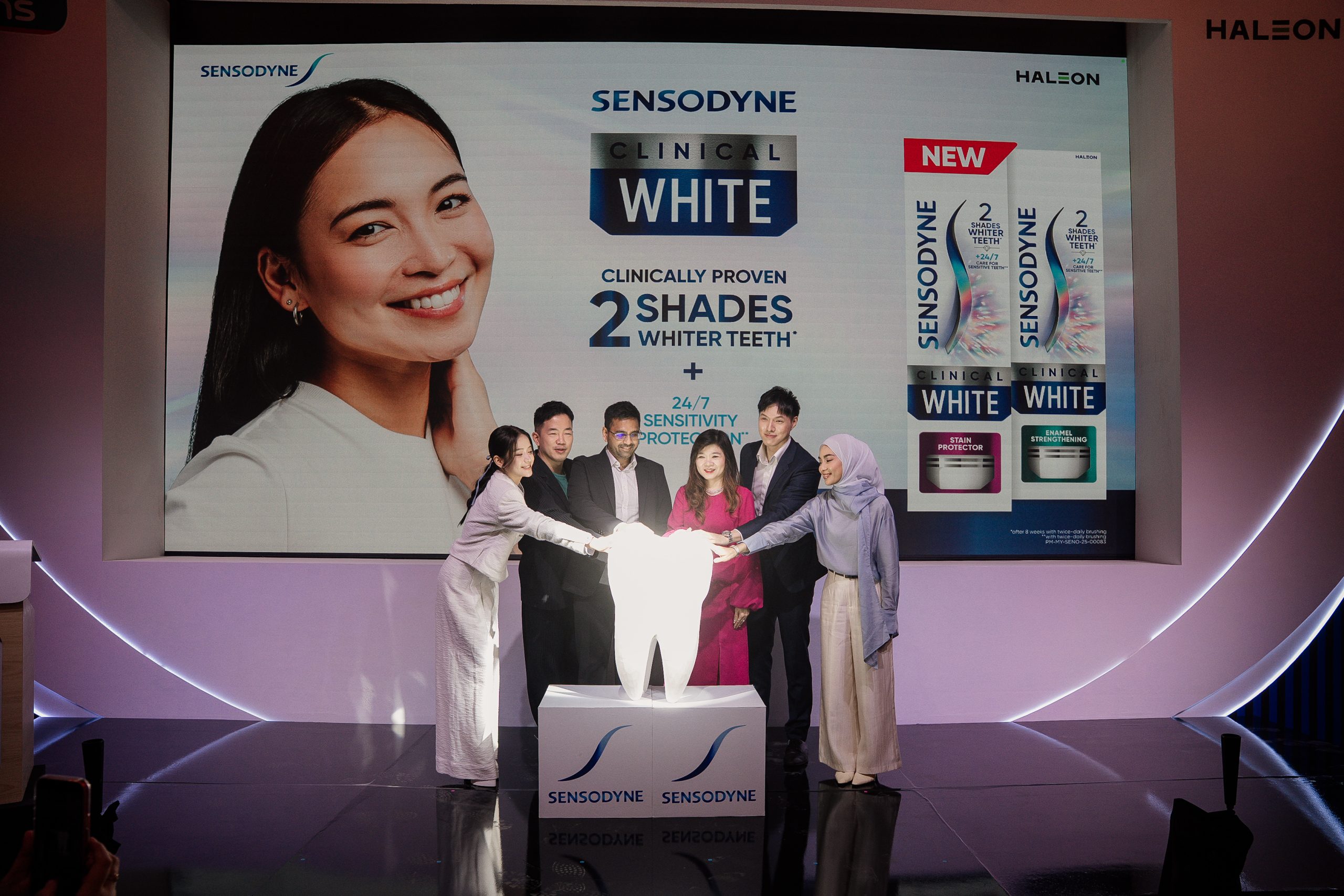 Haleon Perkenal Sensodyne Clinical White di Malaysia, Penyelesaian Pemutihan 2-dalam-1 untuk Gigi Sensitif