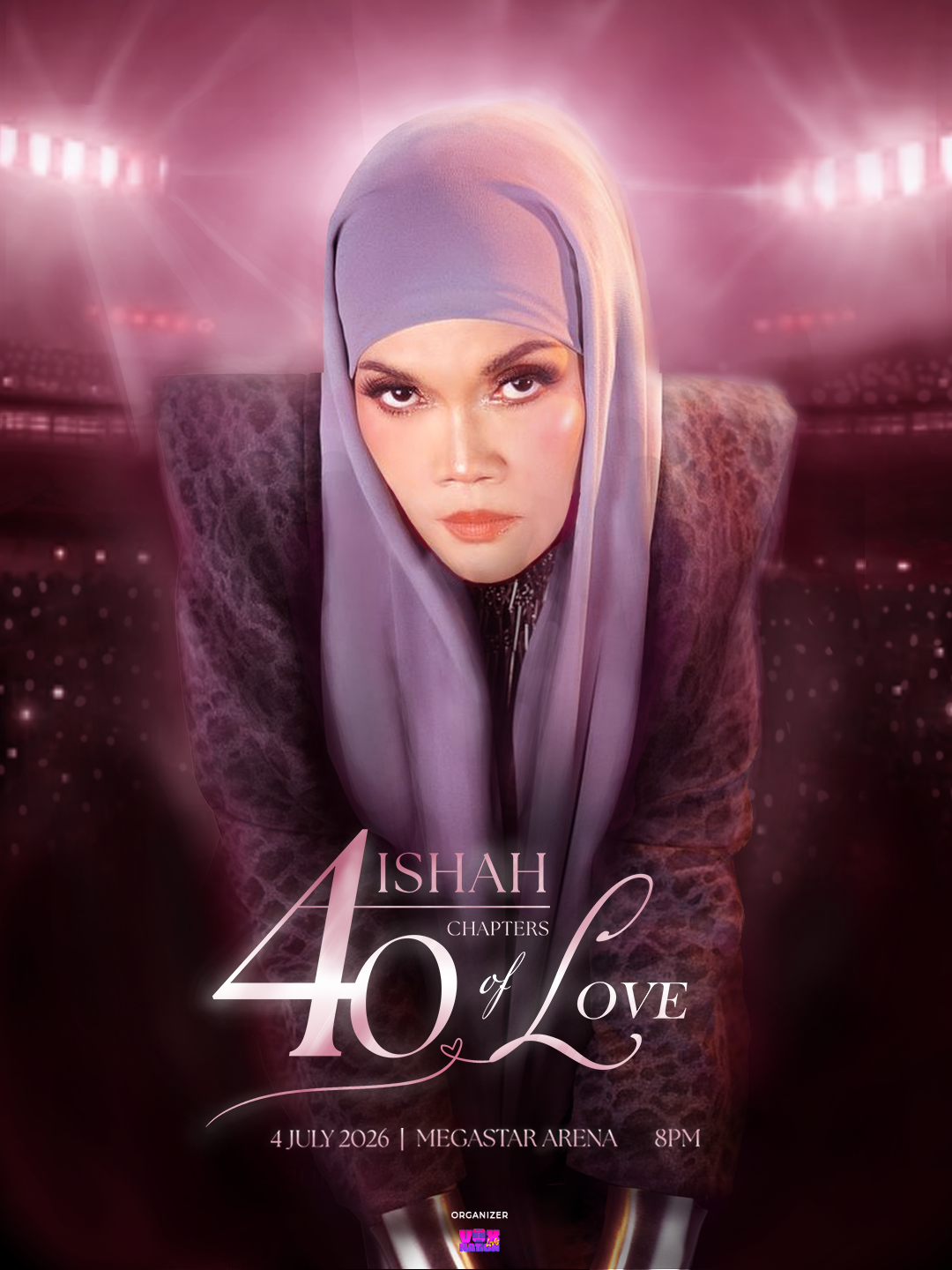 Dato’ Aishah Rai 40 Tahun Seni Menerusi Konsert “Aishah 40 Chapters of Love”