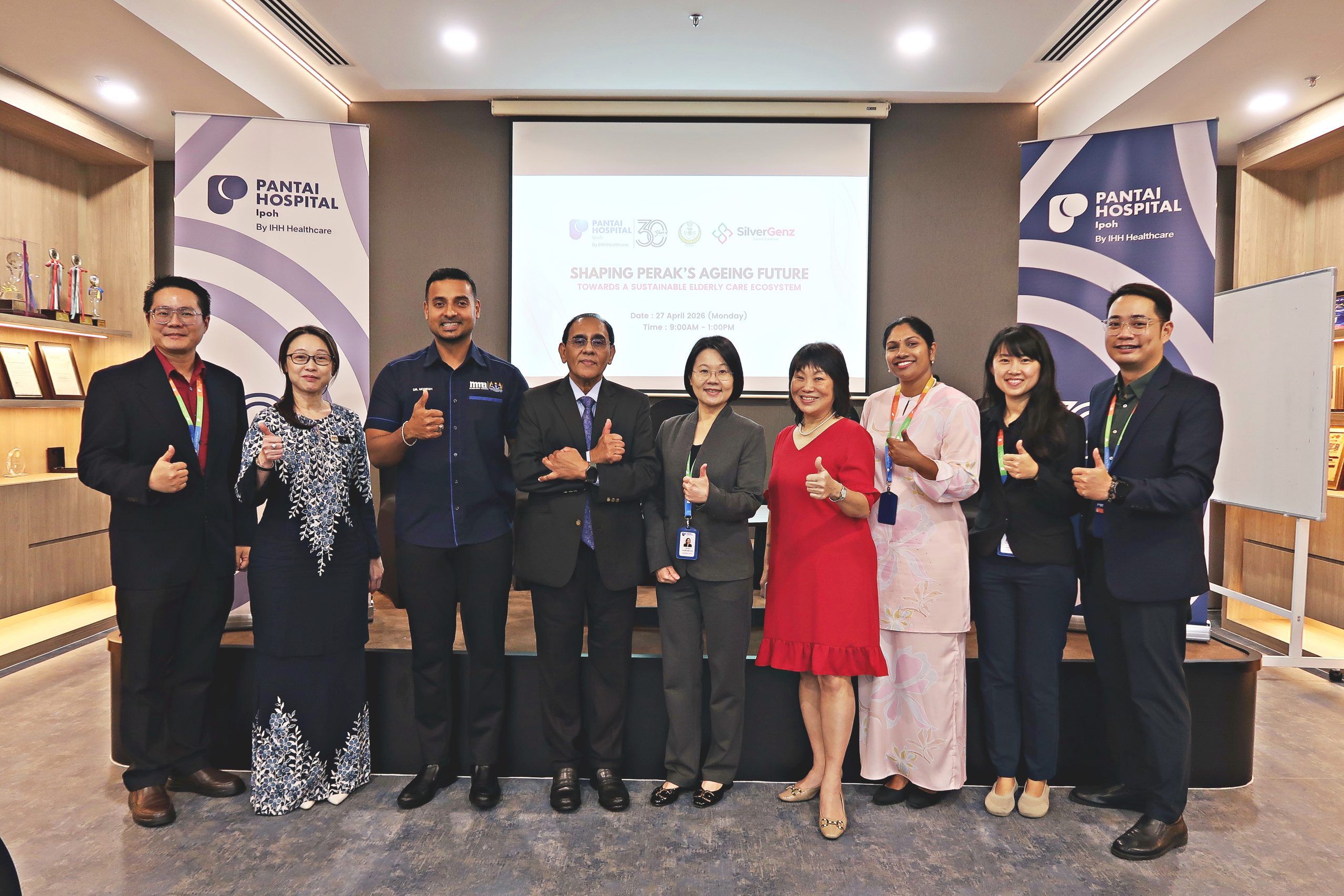 Pantai Hospital Ipoh & SilverGenz Lancar Careline Warga Emas 24/7 Pertama Di Perak