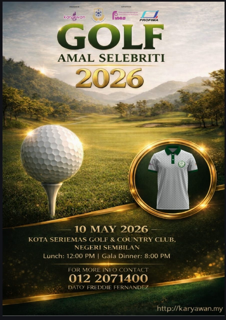 Golf Amal Selebriti Kali Ke-5 Teruskan Legasi Kebajikan, Seru Penyertaan Korporat dan Individu