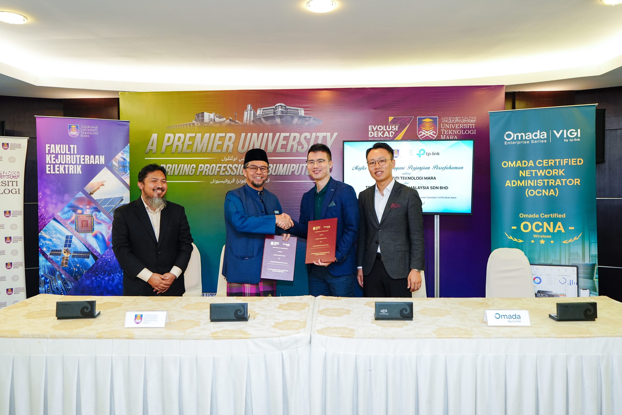 TP-Link dan UiTM Meterai MoU untuk Pembangunan Kemahiran Perangkaian Industri