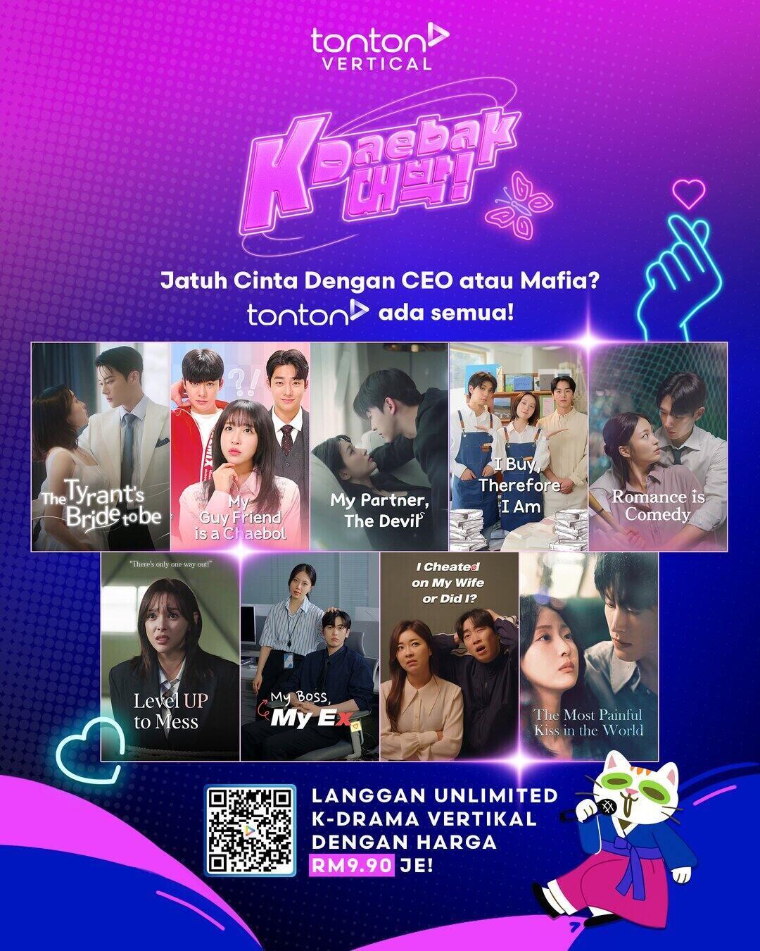 Fenomena K-Drama Vertikal Paling Ketagih Kini Di Tonton!