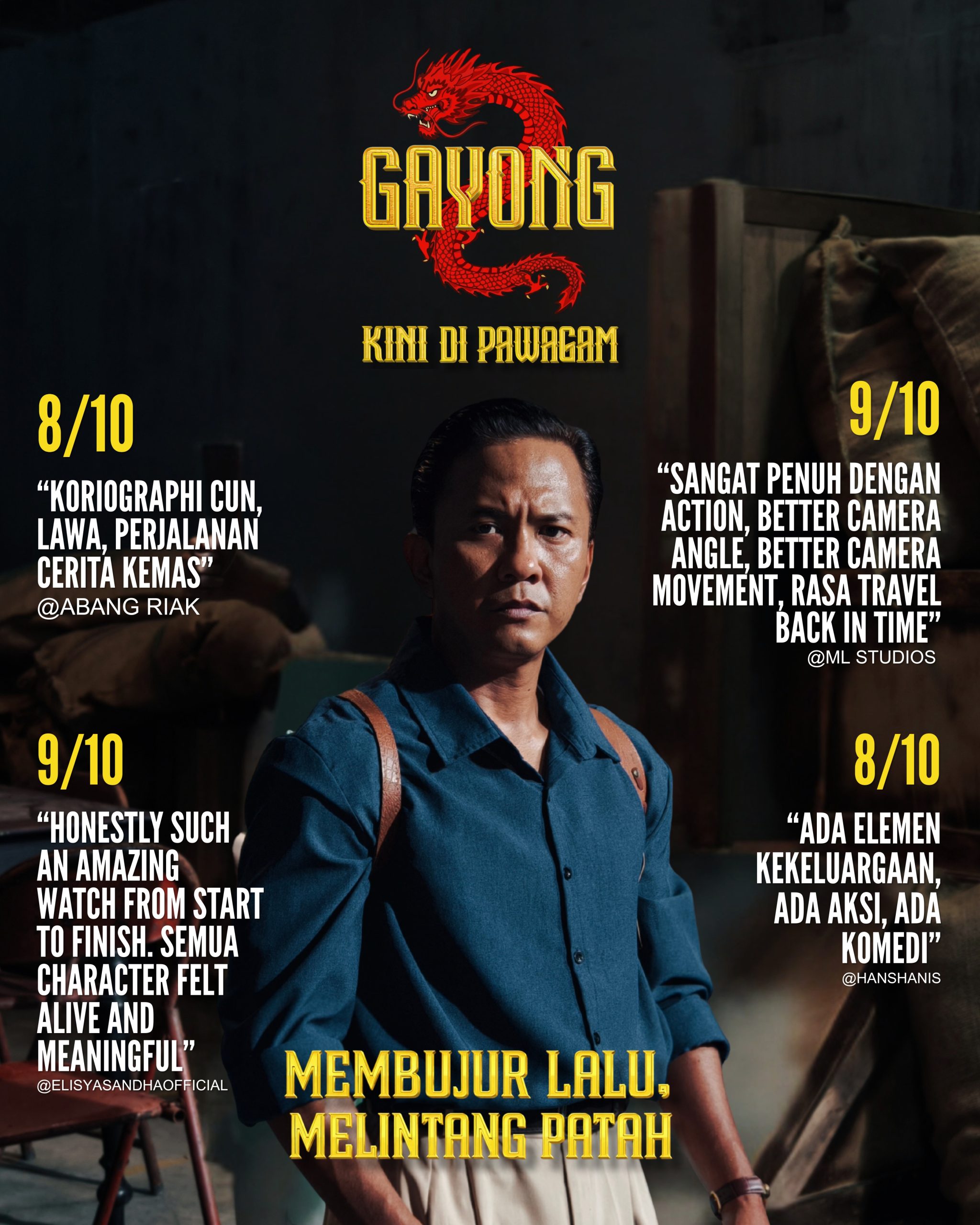 Gayong 2 Buktikan Filem Tempatan Terus Jadi Pilihan Penonton Malaysia