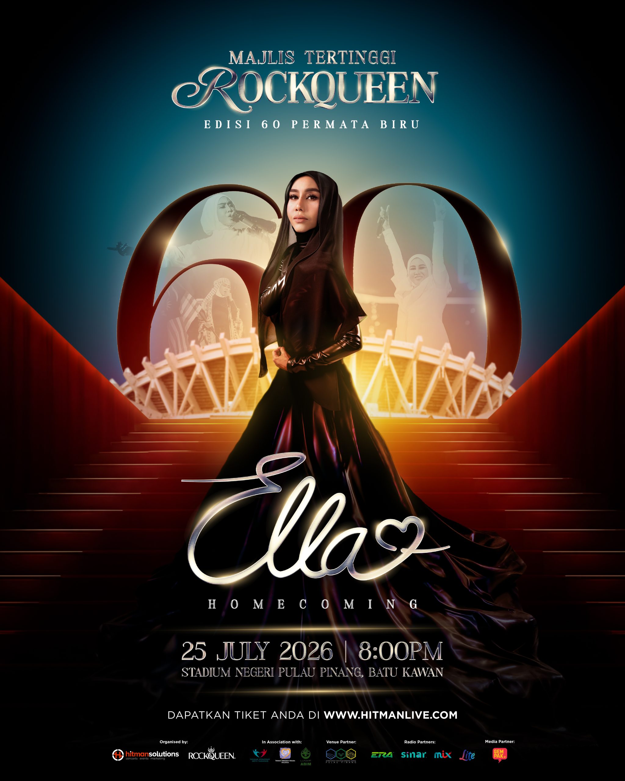 Hitman Solutions & Rockqueen Umum Kepulangan Ella Lewat Edisi 60 Permata Biru