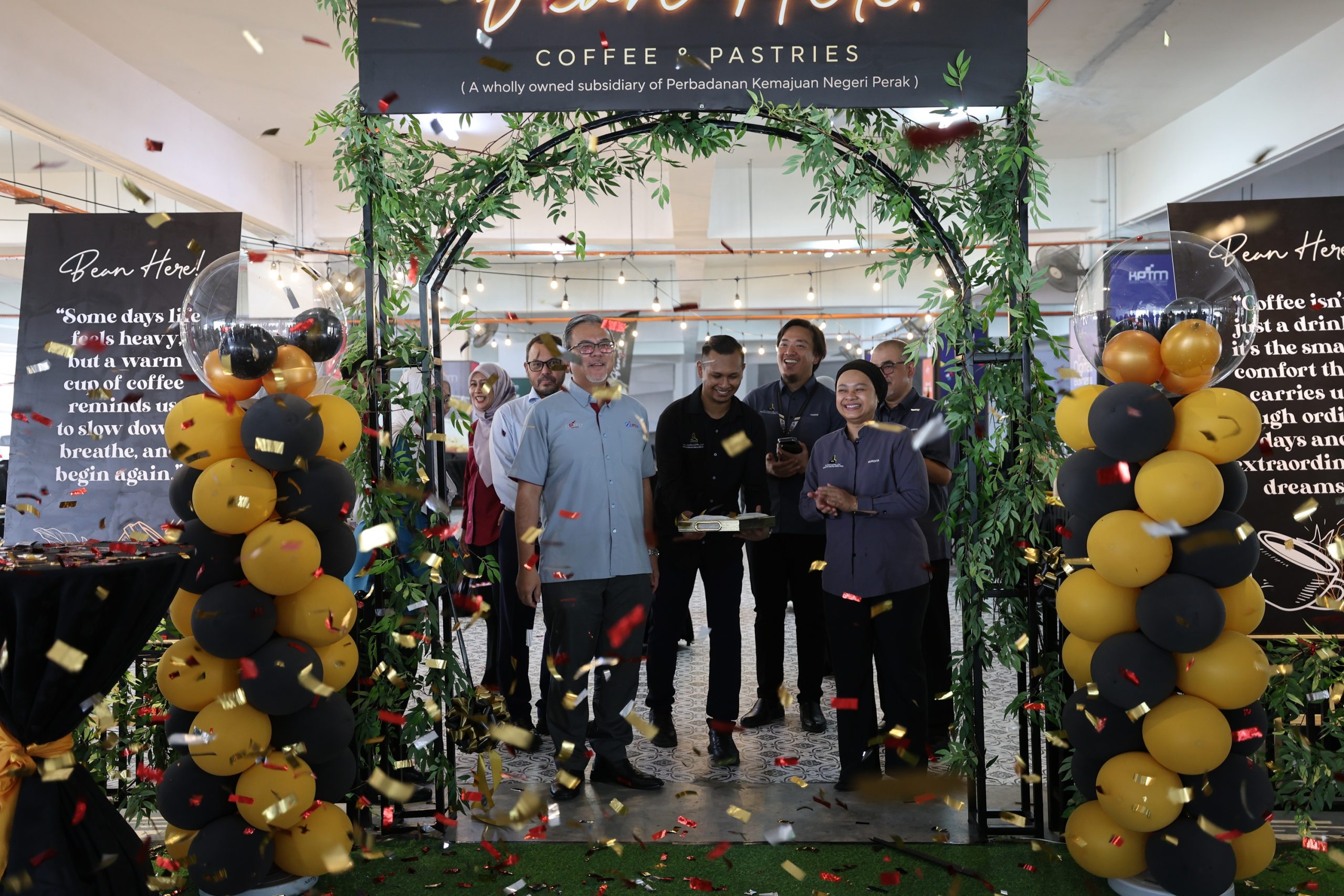 Bean Here! Melangkah ke KPTM Ipoh, Tawar Pengalaman Kafe untuk Warga Kampus