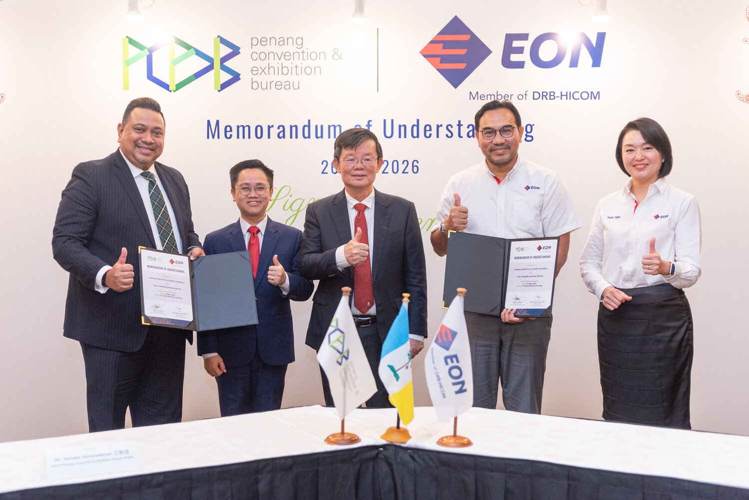PCEB Collaborates with EON Berhad to Drive Growth in Penang’s Business Events Sector